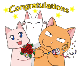 The Three Little Cats sticker #7171523