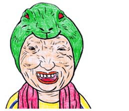 world okinawa people's manga 2 sticker #7171555