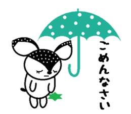 Bibi of the strawberry hat 3 sticker #7171944