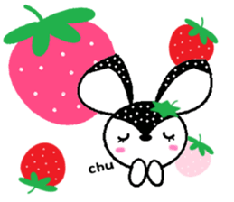 Bibi of the strawberry hat 3 sticker #7171963