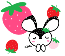 Bibi of the strawberry hat 3 sticker #7171963
