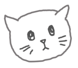 maybe a cat?? sticker #7172391