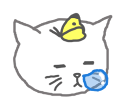 maybe a cat?? sticker #7172392
