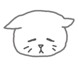 maybe a cat?? sticker #7172401