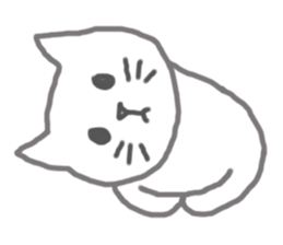 maybe a cat?? sticker #7172404