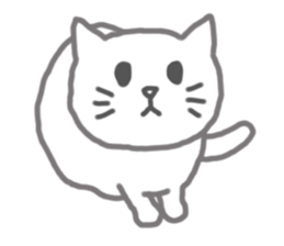 maybe a cat?? sticker #7172405