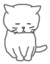 maybe a cat?? sticker #7172406