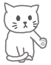 maybe a cat?? sticker #7172407