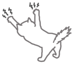 maybe a cat?? sticker #7172410