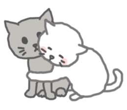 maybe a cat?? sticker #7172411