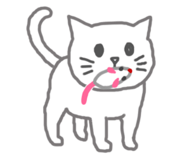 maybe a cat?? sticker #7172412
