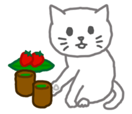 maybe a cat?? sticker #7172415