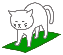 maybe a cat?? sticker #7172417