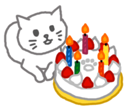 maybe a cat?? sticker #7172422