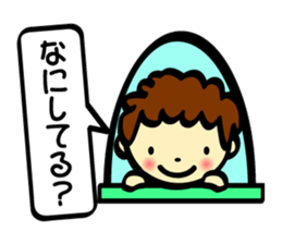 The Zu funny animal and girls sticker #7173238