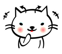 The Zu funny animal and girls sticker #7173254