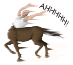 He is CENTAUR. ENG ver. sticker #7173306