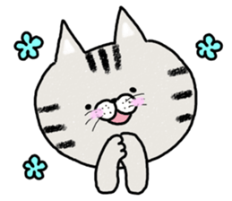 Very lovely cat sticker #7173476