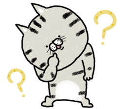 Very lovely cat sticker #7173481