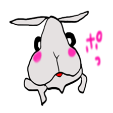 usagi no wu 2 sticker #7173948