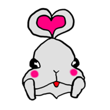 usagi no wu 2 sticker #7173954