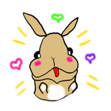 usagi no wu 2 sticker #7173955