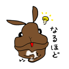 usagi no wu 2 sticker #7173957