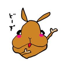 usagi no wu 2 sticker #7173965