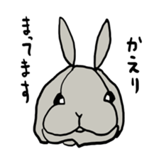 usagi no wu 2 sticker #7173971