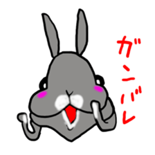 usagi no wu 2 sticker #7173978