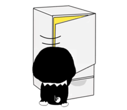 Kuro's daily life 8 sticker #7174001