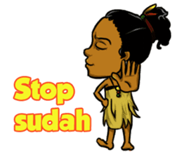 Pace & Mace YaYa - Love Papua sticker #7174108