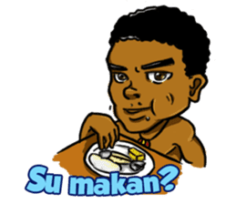 Pace & Mace YaYa - Love Papua sticker #7174109