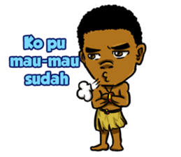 Pace & Mace YaYa - Love Papua sticker #7174110