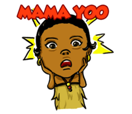 Pace & Mace YaYa - Love Papua sticker #7174112