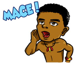 Pace & Mace YaYa - Love Papua sticker #7174114