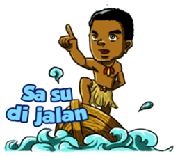 Pace & Mace YaYa - Love Papua sticker #7174118