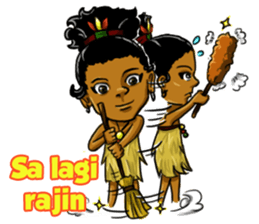 Pace & Mace YaYa - Love Papua sticker #7174123