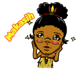 Pace & Mace YaYa - Love Papua sticker #7174129