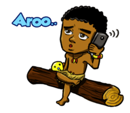 Pace & Mace YaYa - Love Papua sticker #7174130