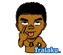 Pace & Mace YaYa - Love Papua sticker #7174134