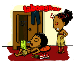 Pace & Mace YaYa - Love Papua sticker #7174140