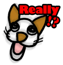 Loose dog(English version) sticker #7174599