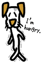 Loose dog(English version) sticker #7174612
