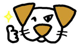 Loose dog(English version) sticker #7174622