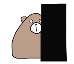 Trianglar bear sticker #7174907