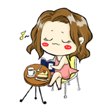 Mademoiselle Nana's Life sticker #7175310