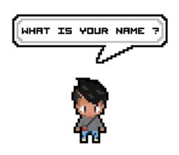 Kim My Status : Pixel sticker #7175384