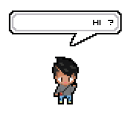 Kim My Status : Pixel sticker #7175385