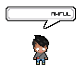 Kim My Status : Pixel sticker #7175387